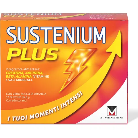 Sustenium Plus Integratore di Creatina Arginina 12 Bustine – immagine 1