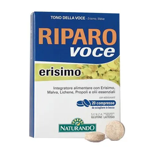 Naturando Riparo Voce Erisimo 20cpr – immagine 1