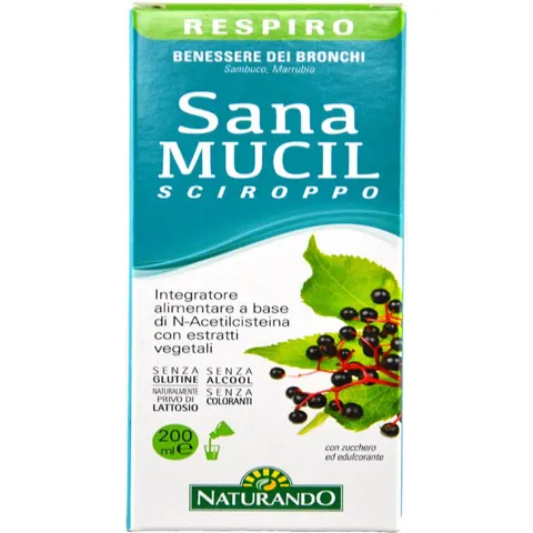 naturando srl Sanamucil sciroppo 200 ml – immagine 1