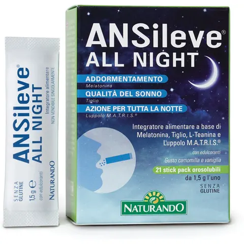 Naturando Ansileve All Night 21Stick Pac – immagine 1