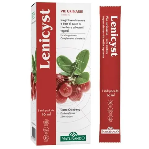 NATURANDO Srl LENICYST 8 Stick Pack – immagine 1