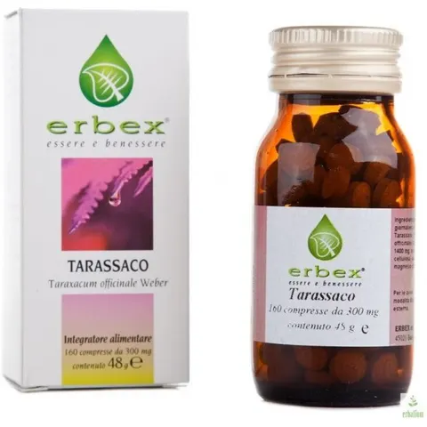 Erbex Tarassaco 0,3 g 160 Compresse – immagine 1