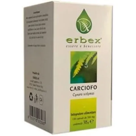 erbex Carciofo 100 capsule 380mg – immagine 1