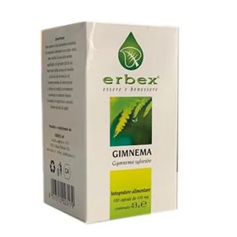 erbex Gimnema 100 capsule 430mg – immagine 1