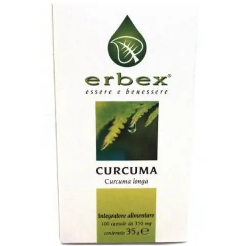 erbex Curcuma 100capsule 350mg – immagine 1