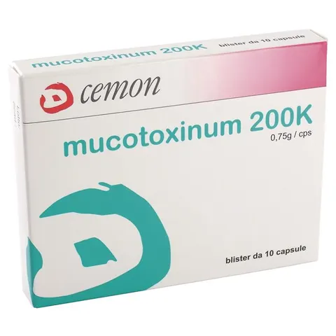 Mucotoxinum 200k 10 Capsule Cemon – immagine 1