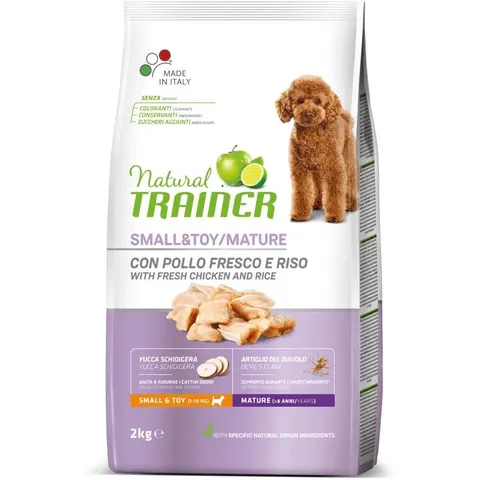 Natural Trainer Mature Small & Toy com frango - 2 kg – imagen 1