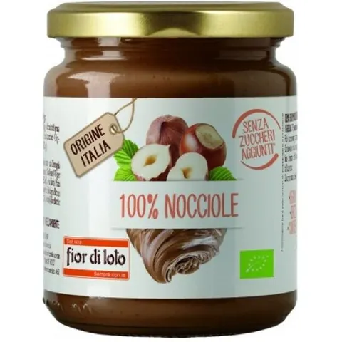 Biotobio Crema 100% Nocciole Tostate – immagine 1
