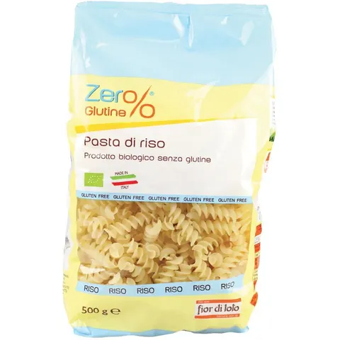 biotobio Zero% glutine pasta riso fusilli – immagine 1