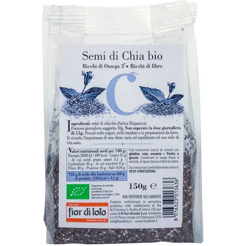 Biotobio Semi Di Chia Bio 150g – immagine 1