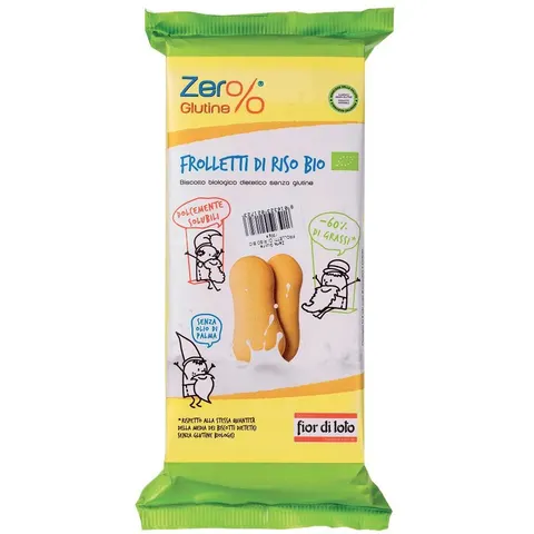 biotobio Zero% glutine frolletti riso bio 120 g – immagine 1