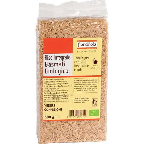 Biotobio Fdl Riso Int.Basmati 500g – immagine 1