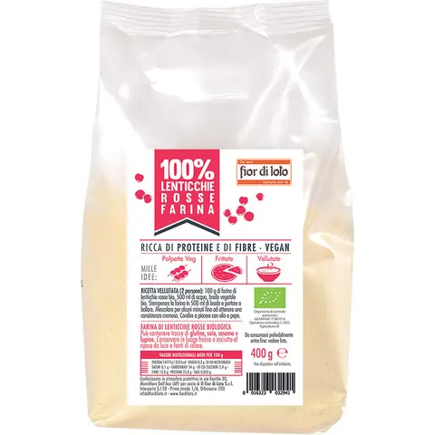 biotobio Fdl farina lenticchie ro bio – immagine 1