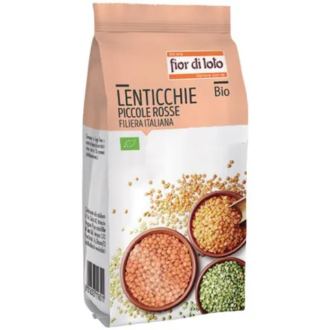 biotobio Fdl lenticchie picc.rosse 400g – immagine 1