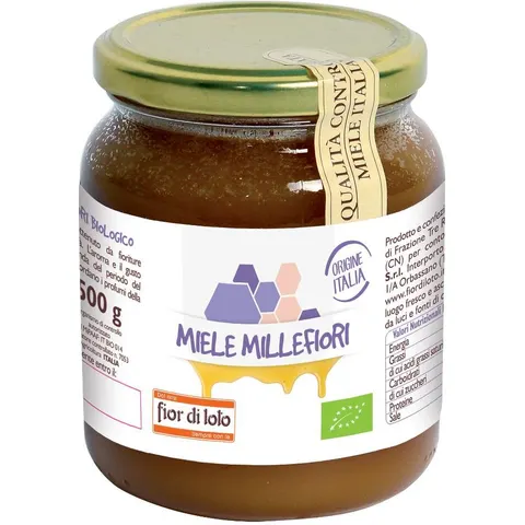 biotobio Fdl miele millefiori bio 500g – immagine 1