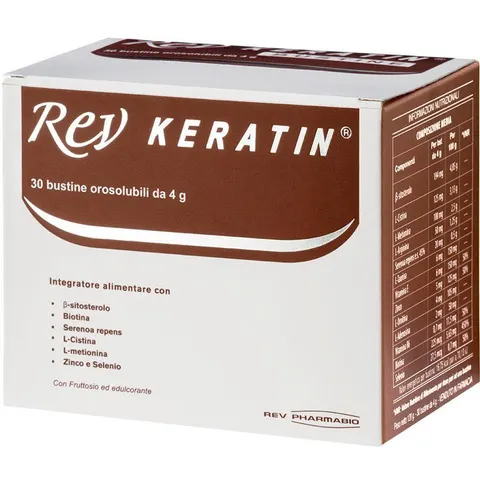 rev keratin 30 bustine – immagine 1