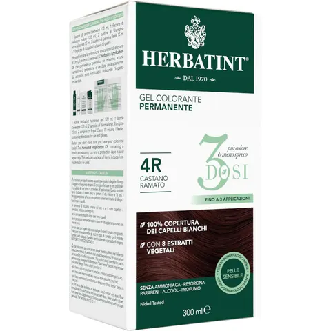 herbatint 3d cast.ram.300ml 4r – immagine 1