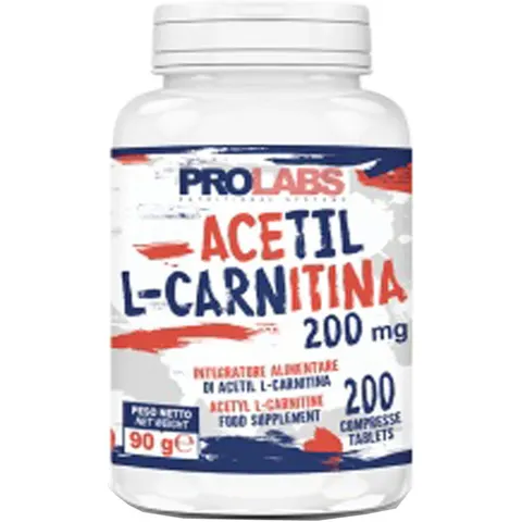 PROLABS Acetil L-Carnitina 200mg 200 Capsule – immagine 1