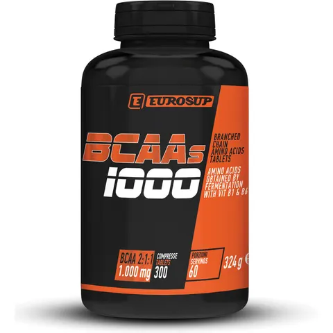 eurosup bcaa's 1000 300 cpr – immagine 1