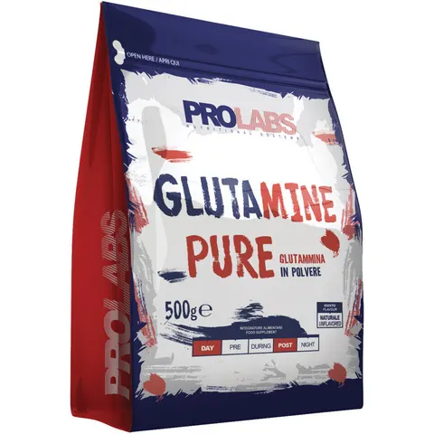 prolabs glutamine pure busta 500 gr – immagine 1