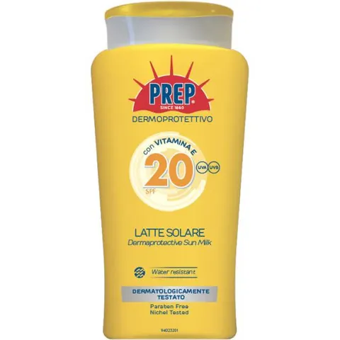 Latte Solare Dermoprotettivo Prep con SPF20, 200ml – immagine 1
