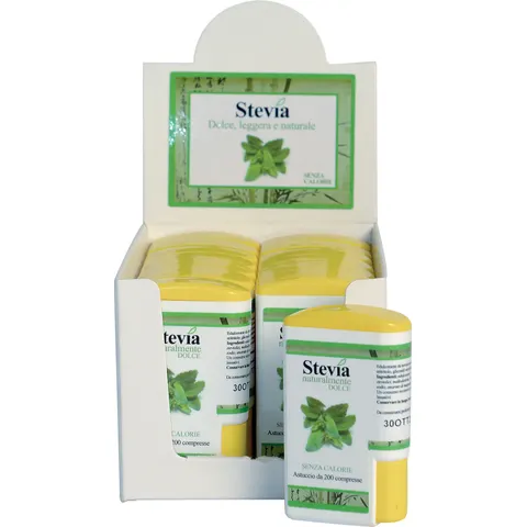 Biotobio Stevia Edulcor 200cpr – immagine 1