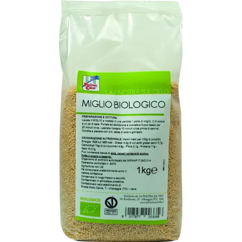 Biotobio Fsc Miglio 1kg – immagine 1