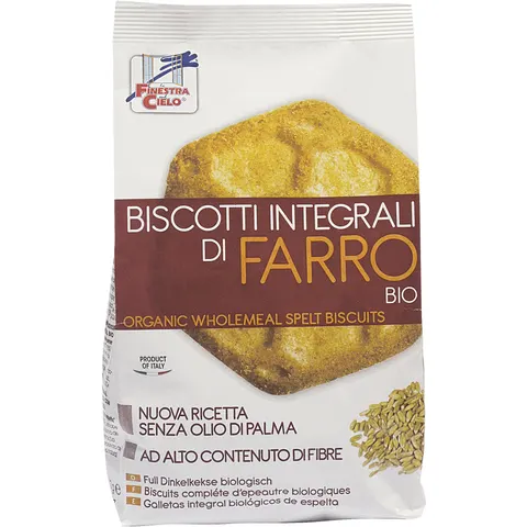 Biotobio Fsc Bisc.Int.Farro 400g – immagine 1
