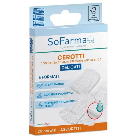 Sofarmapi Delicate Cerotti Assortiti - Confezione da 20 Pezzi – immagine 1