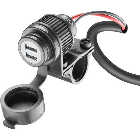 Doppia Presa Usb Da Manubrio Interphone – immagine 1