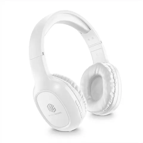 Music & Sound Bluetooth Headphone BASIC White (600614) Over-Ear Kopfhörer – Bild 1