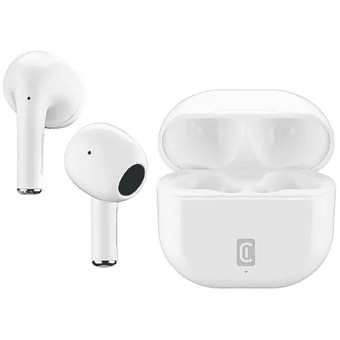 Cellular Line TINY AURICOLARI WIRELESS, Bianco – immagine 1