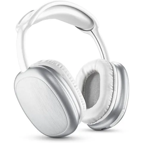 Cellular Line Cuffie Bluetooth Btheadbmsmaxi2w-bianco – immagine 1