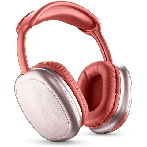Cellular Line Cuffie Bluetooth Btheadbmsmaxi2r-rosso – immagine 1