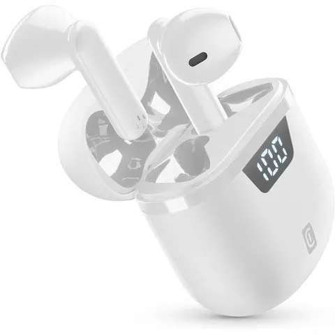 Cellular Line Auricolari Bluetooth Btseekprotwsw Bianco – immagine 1