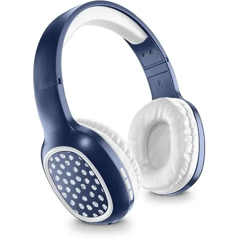 Cellular Line Cuffia wireless Btheadbmsbasicfanb Blu – immagine 1