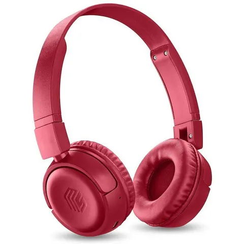 Cellular Line Music Sound Cuffie Bluetooth Vibed Rosso – immagine 1