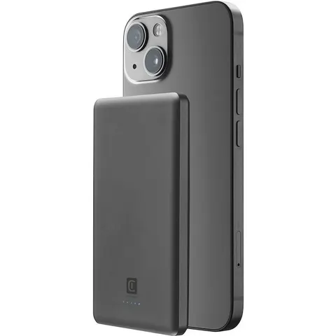 Cellular Line Caricabatterie Portatile Pbmagslim5000wird Grigio – immagine 1