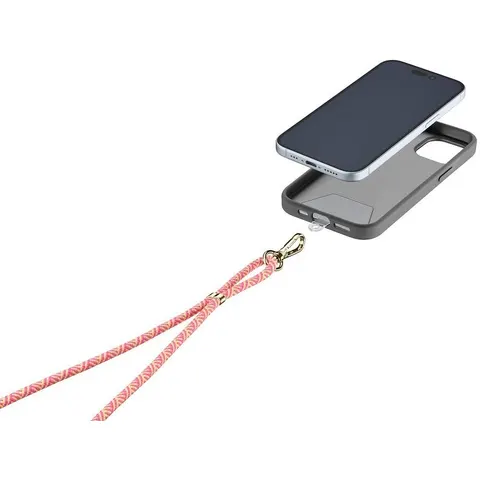 Cellular Line Laccio da Collo Smartphone UNIVERSALLACE2O Orange – immagine 1