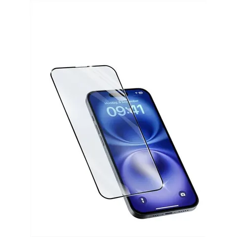 Cellularline Screenprotector - Geschikt voor Apple iPhone 16 Plus - Glas - 1 stuk(s) – afbeelding 1