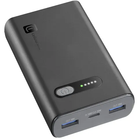 Cellular Line Power Bank PBFAST01PD10000K – immagine 1