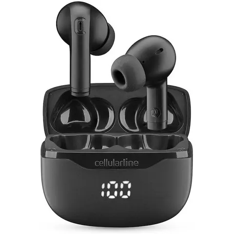 Cellular Line Auricolare Tws Key-nero – immagine 1