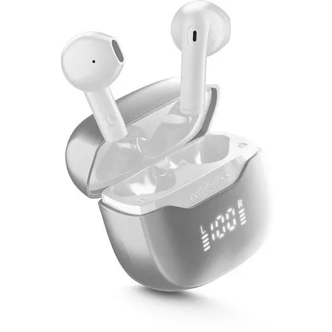 Cellular Line Auricolare Bluetooth Btcoreprotwsw-bianco – immagine 1