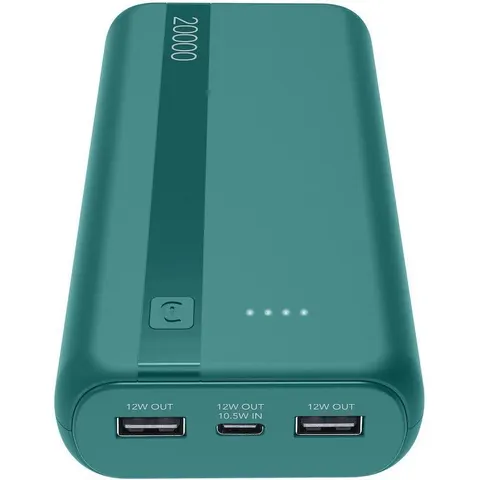 Cellular Line Power Bank Essential 20000 Blu mAh – immagine 1