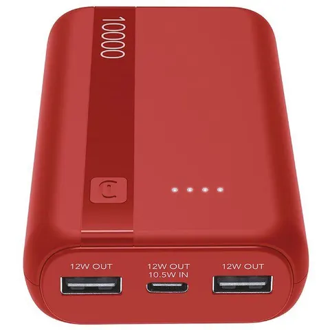 Power Bank ESSENTIAL 10000 Red (61328) – Bild 1