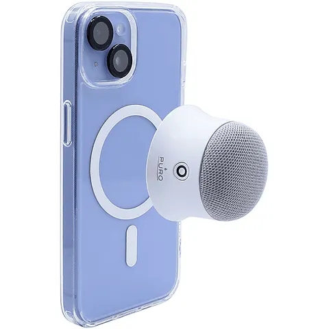 Compact Mag Go Speaker Compatible with MagSafe, weiß – Bild 1