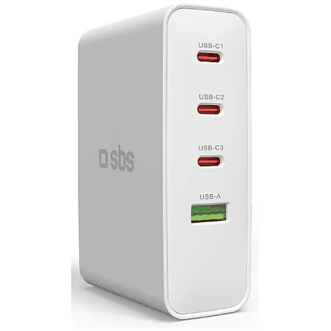 Universal-Reise-Ladegerät-Adapter 100W, Weiß – Bild 1