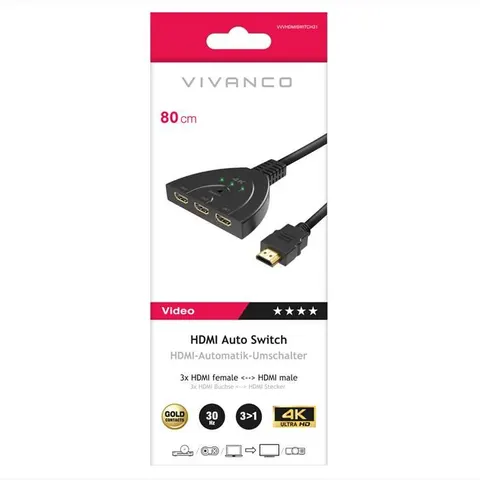 Automatischer HDMI® 3 > 1 Umschalter (47079) – 252011366 – Bild 1