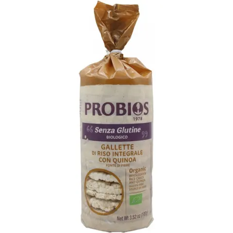 probios rice&rice R&r gallette riso+quinoa 100g – immagine 1