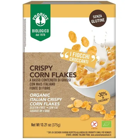 Probios VVM Crispy Corn Flakes 375G – immagine 1